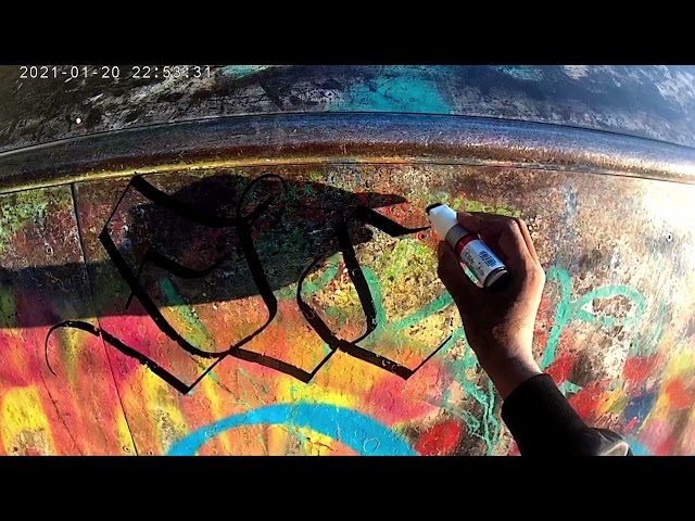 Graffiti Review: Testing Molotow CoversAll Ink with Empty pump marker 411EM 15-mm