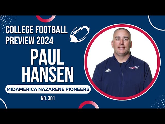 2024 College Football Preview - MidAmerica Nazarene Pioneers