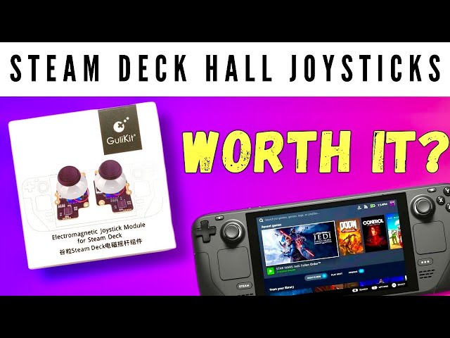 GuliKit Joysticks for Steam Deck Review