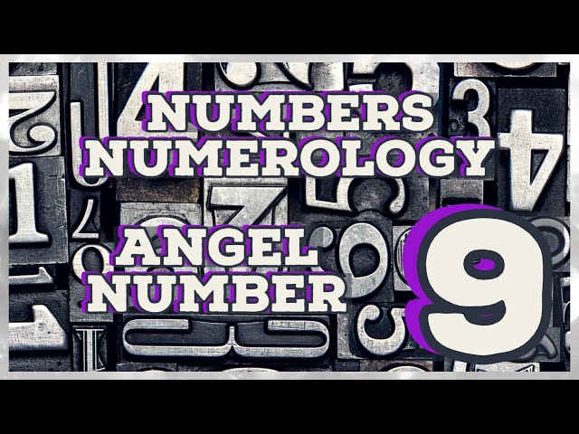 Angel Number 9 #numbers #numerology #angelnumber9
