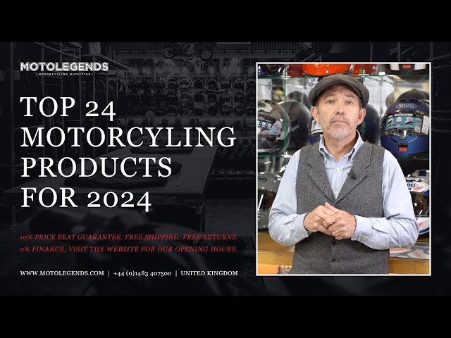 Top 24 motorcycling products for 2024