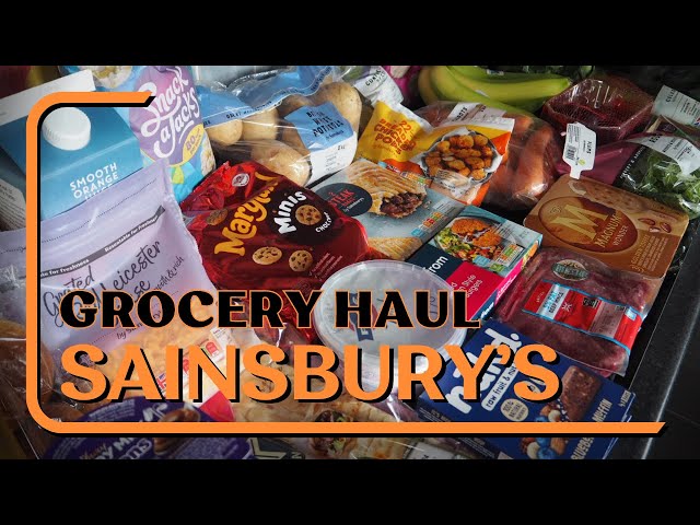 Sainsbury’s Grocery Haul | Weekly Food Shop | 28th June 2024