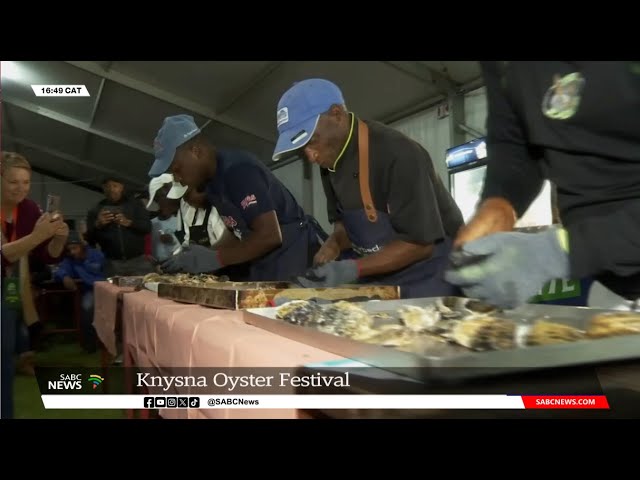 Knysna Oyster Festival: Let's get shucking