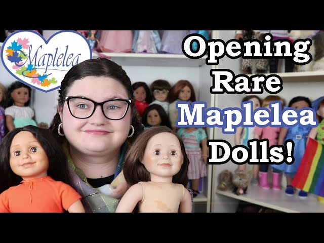 Opening TWO RARE Maplelea Girl Dolls - SECOND GENDERATION Alexi and KMF3!!!