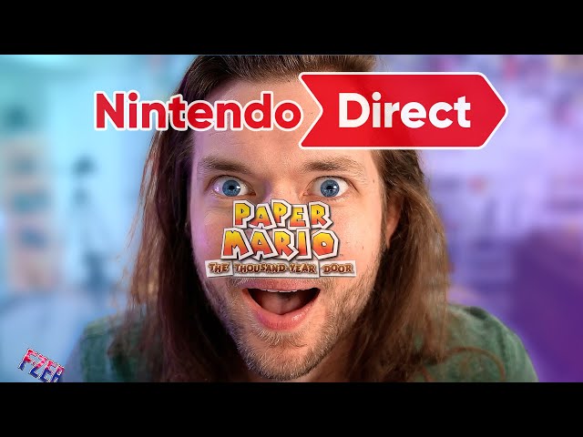 That Nintendo Direct was PAPER THIN 😂