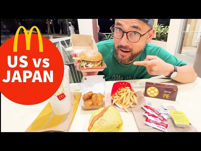 Shocking Differences? Mcdonald's USA vs Japan