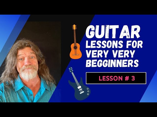 guitar lessons for the very very beginner # 3 with a #Niel Young song at the end