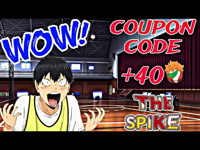 COUPON CODE THE SPIKE VOLLEYBALL STORY | 2 COUPON CODE