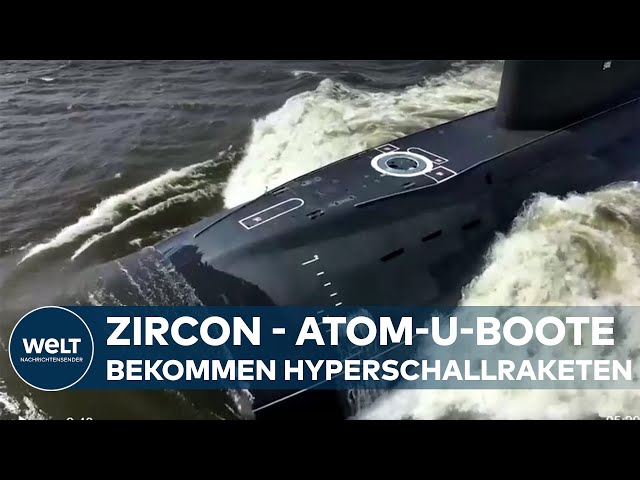 UKRAINE-KRIEG: Wieder Raketenterror - Russland will U-Boote mit Hyperschallrakete Zircon ausrüsten