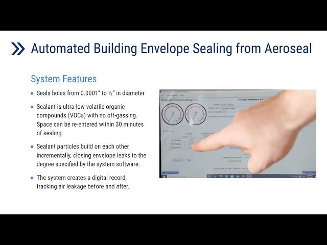 GPG Outbrief 30: Automated Building Envelope Sealing