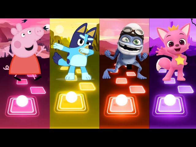 Peppa Pig Exe 🆚 Bluey Exe 🆚 Crazy Frog Exe 🆚 Pinkfong Exe | Who is Win 🏅🎯 #exe #fnf
