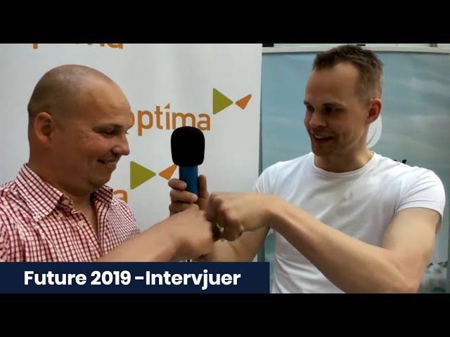 Intervjuer på Future 2019 i Jakobstad