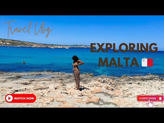 Exploring Malta as an Introvert Alone🤍 Solo Travel Vlog
