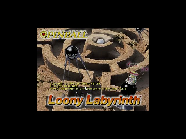 Win 3.11 QL | Loony Labyrinth (1994) Bon voyage Pinball