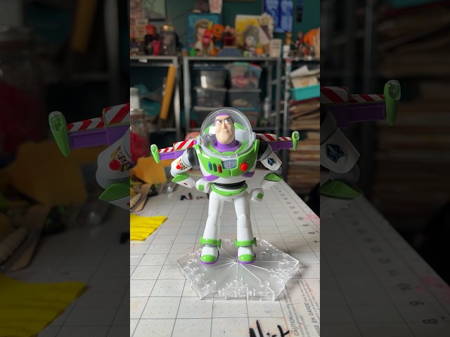Buzz Lightyear Model Kit 🐝 💡🗓️ #modelkit #buzzlightyear #bandai