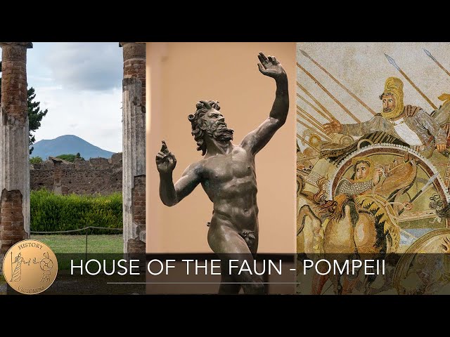 House of the Faun | Pompeii, Italy | Alexander Mosaic | 4K
