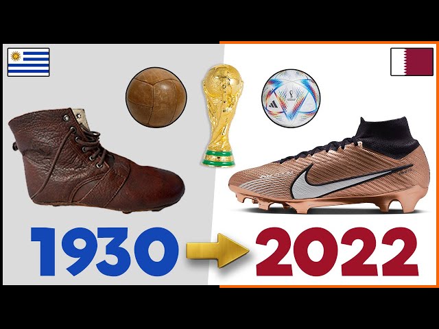 Evolution of World Cup 🏆⚽ Football Boots History