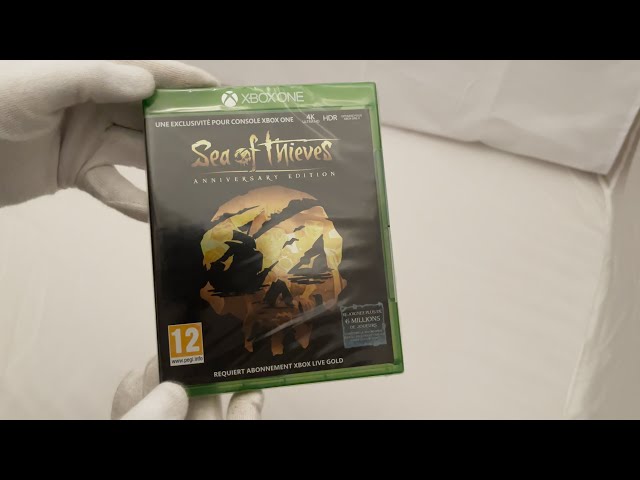 Sea of Thieves Anniversary Edition (Xbox Series X/S, One) ASMR Unboxing boiler room flicker edition