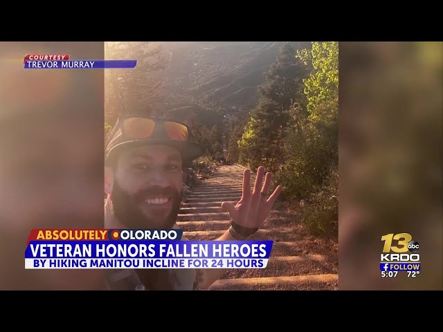 A U.S. Army Special Forces veteran did the Manitou Incline to honor our Nation’s heroes