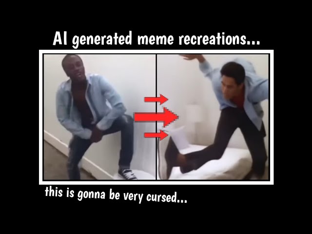 Reacting to AI meme Recreations... this is gonna be very cursed...