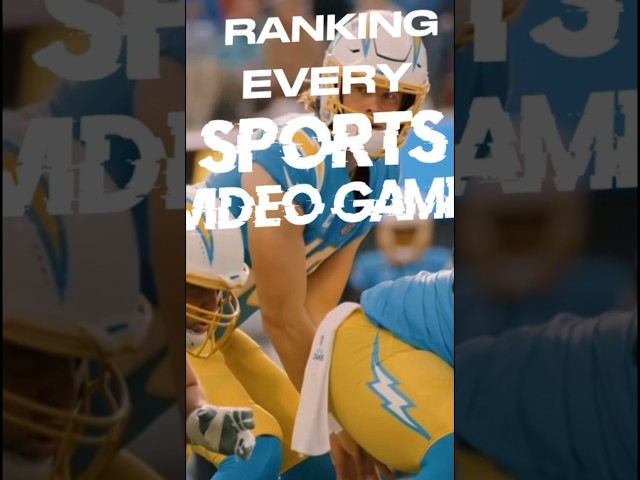 Ranking Every Sports video game #youtubeshorts