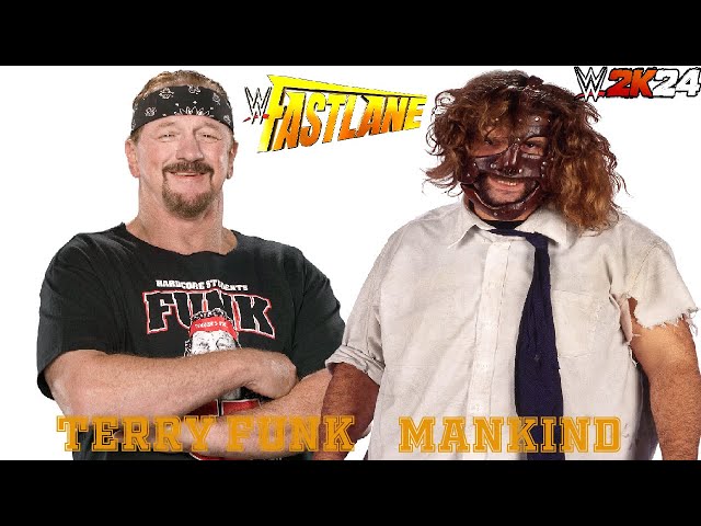 w2k24 The Fathers Of Extreme - Terry Funk vs Mankind