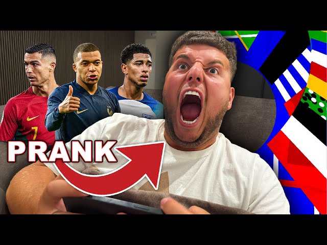 MY BRO LOST HIS COLLEGE FUND ON THE EUROS FOOTBALL - PRANK