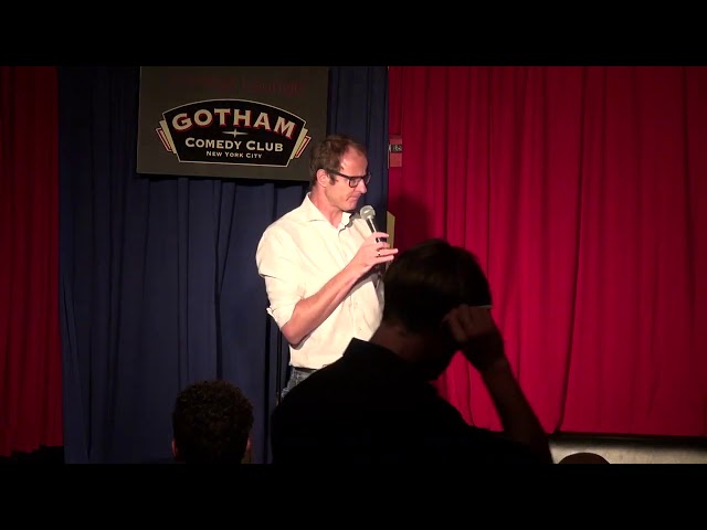 Science Comedian Vince Ebert performing at Gotham Comedy Club New York | August 2019