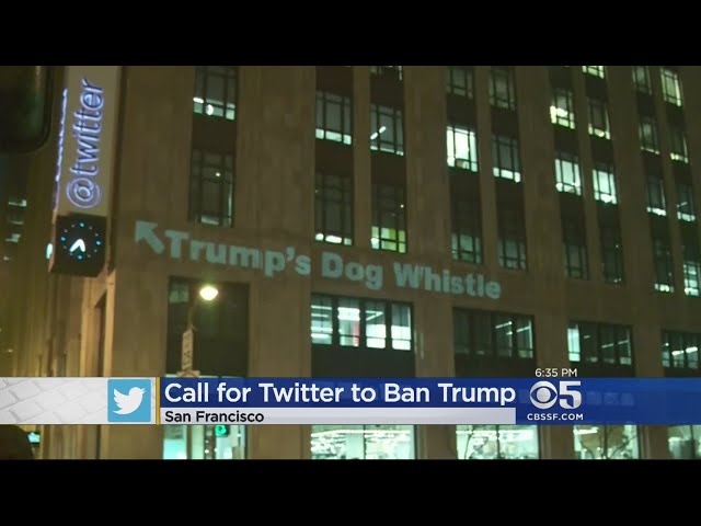 Activists Call For Twitter To Ban President Trump