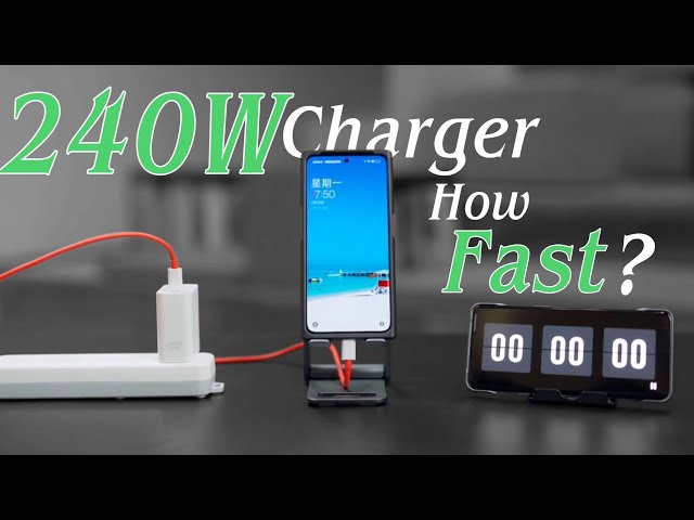 How fast is OPPO's 240W charging?