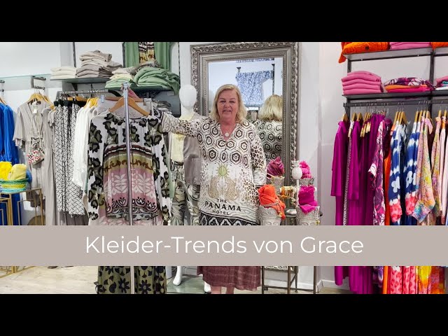 Die neuesten Kleider-Trends von Grace - Eine Vorstellung mit Jutta Nestler