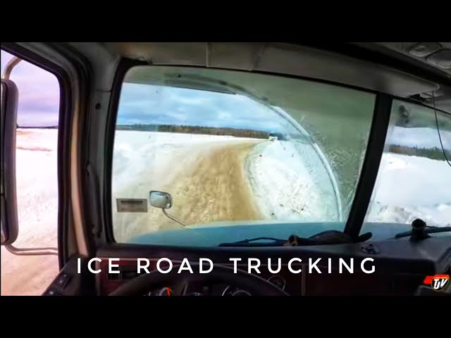 ICE ROAD TRUCKING | My Trucking Life | Vlog #2490