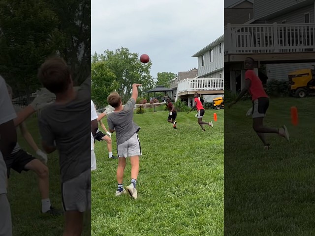 Sam throws a dime to Albert for the crazy touchdown🤯!! #football #viral #shorts #sports #nfl #fyp