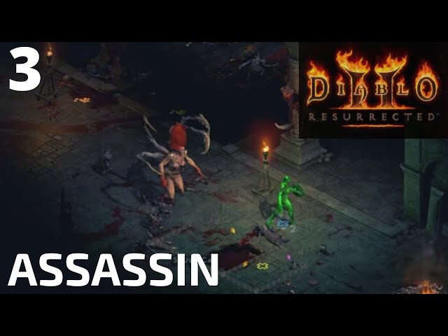 Diablo 2 Resurrected (PS5 Gameplay) - Assassin 3