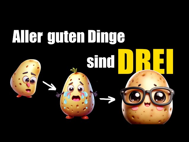 Deutsch Lernen durch Hören: „Aller guten Dinge sind drei“ | Easy German Phrases Beginners (A1-A2)