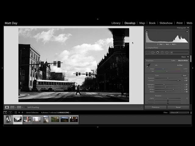 How I Edit My Black and White Photos