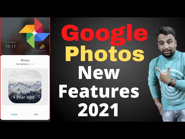 Google Photos App New Widgets,Google Photos App New Features 2021
