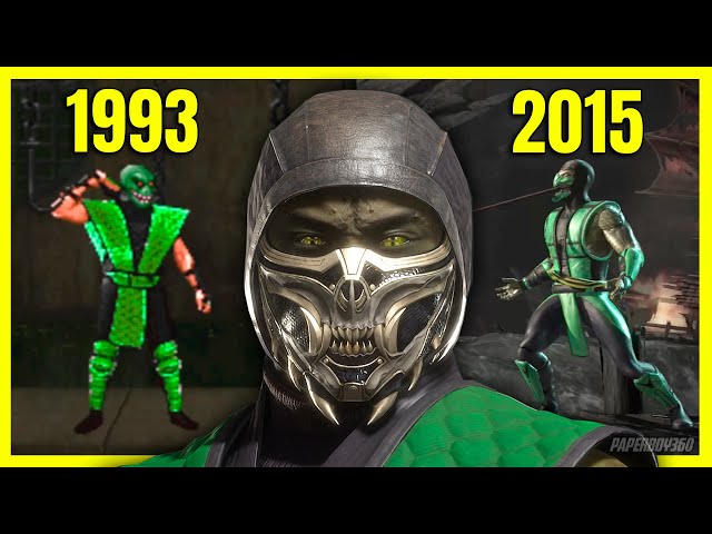 Evolution of Reptile Fatalities • Mortal Kombat (1993 - 2015)