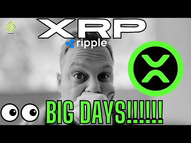 XRP - BIG DAYS AHEAD!! 👀 👀 *moonshot* ready! 🚀🚨