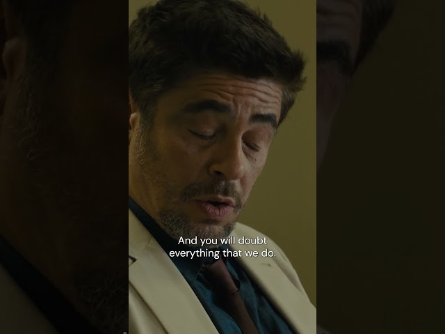 "But in the end, you will understand." | SICARIO | MUBI