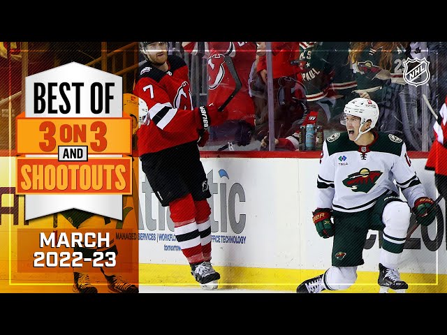Best 3-on-3 Overtime and Shootout Moments from March | NHL 2022-23