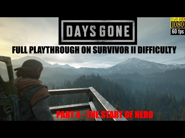 Days Gone PS5 Full Playthrough - PART 4, THE START OF NERO.