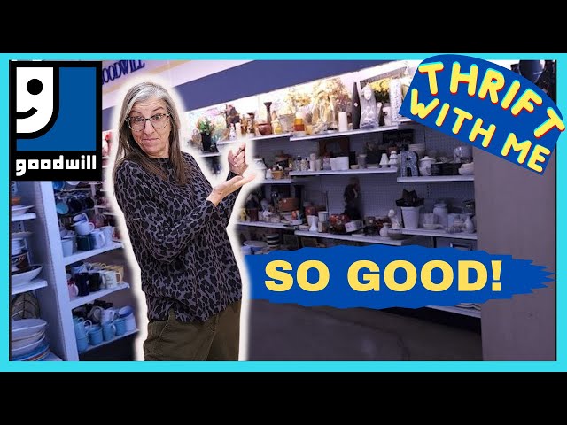 THIS GOODWILL WAS MINDBLOWING - Thrift With Me in San Diego