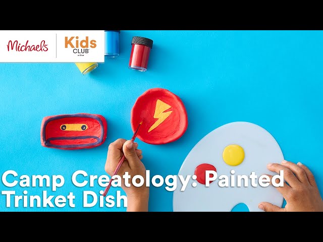 Online Class: Camp Creatology: Painted Trinket Dish | Michaels