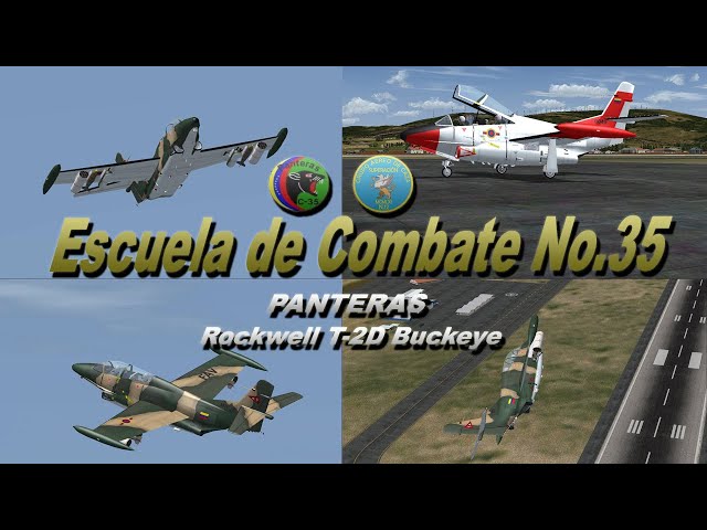 Escuadrón de Escuela de Combate No.35 /Rockwell T-2D Buckeye/G-12 FAV