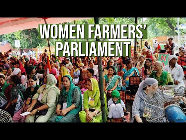 Women farmers hold parallel parliament in India