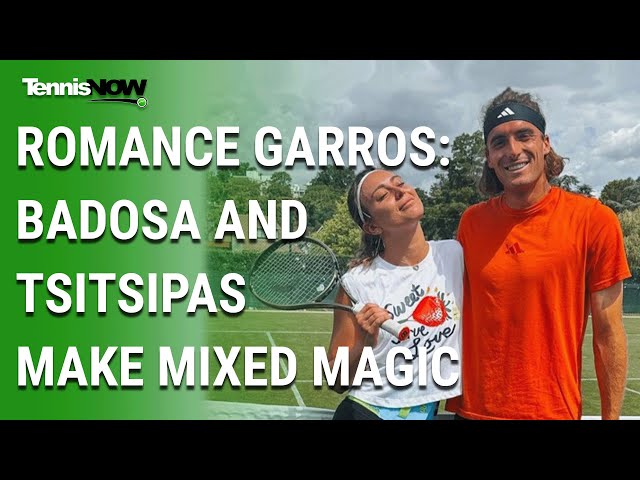 Romance Garros: Badosa and Tsitsipas Make Mixed Magic