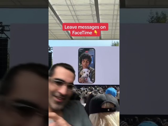 You Can Now Leave Messges On Facetime