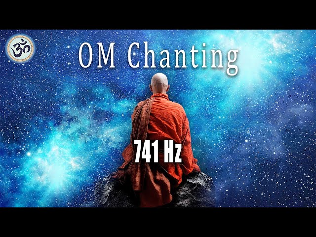 OM Chanting 741 Hz, Removes Toxins and Negativity, Boost Immune System, Singing Bowls, Meditation