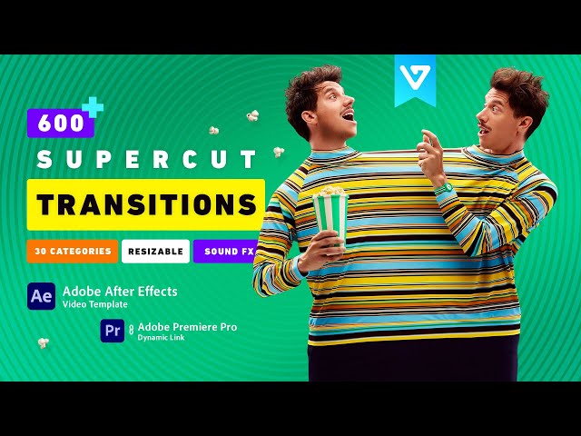 Seamless Transitions Pack | Template for After Effects